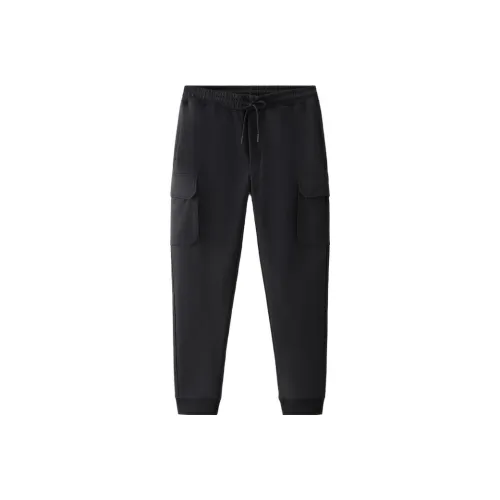 WOOLRICH Черные Мужские Вязаные Спортивные Штаны