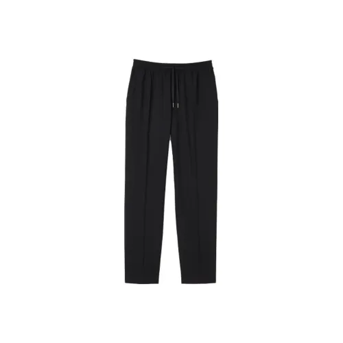 Sandro Вязаные Спортивные Штаны Мужские Черные