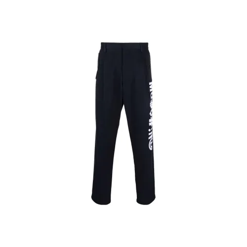 MOSCHINO Мужские Повседневные Брюки Черные