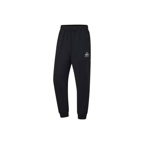 LINING Fitness Series Вязаные Спортивные Штаны Мужские Черные