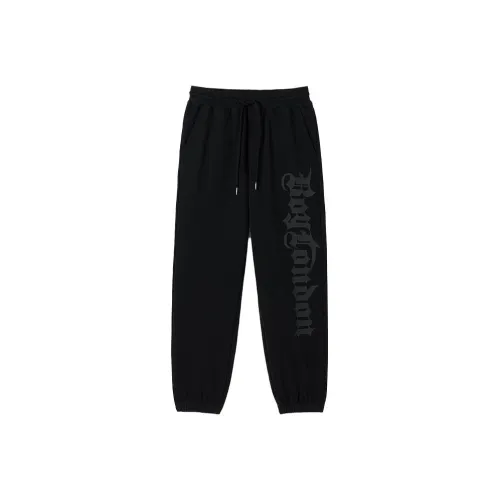 BOY LONDON Черные Унисекс Вязаные Спортивные Брюки