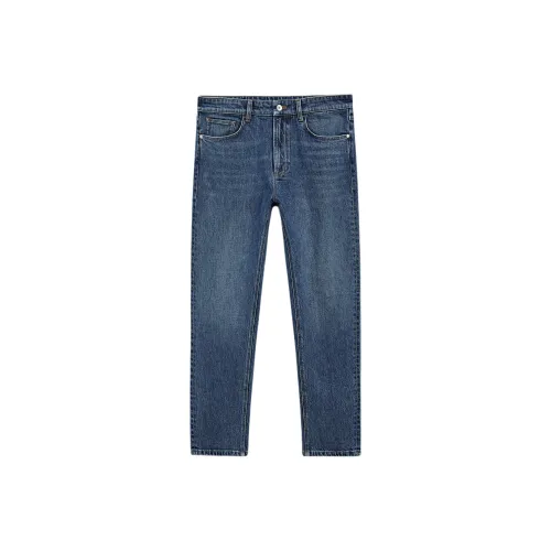Massimo Dutti Blue Men's Jeans Масимо Дутти Синий Мужской Джинсы