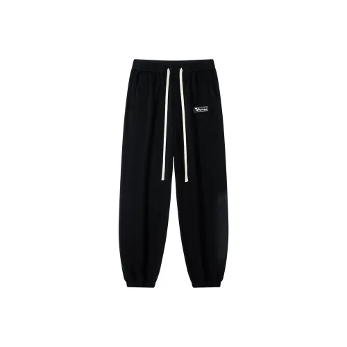 30BRAID Черные Унисекс Вязаные Тренировочные Брюки