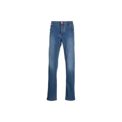KITON Men's Blue Jeans KITON Мужские синие джинсы