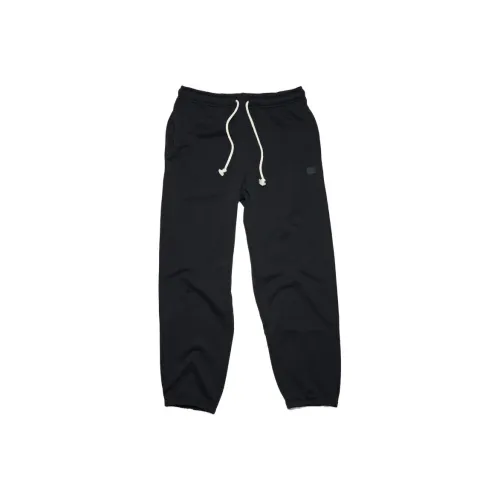 ACNE STUDIOS Черные Унисекс Вязаные Спортивные Брюки