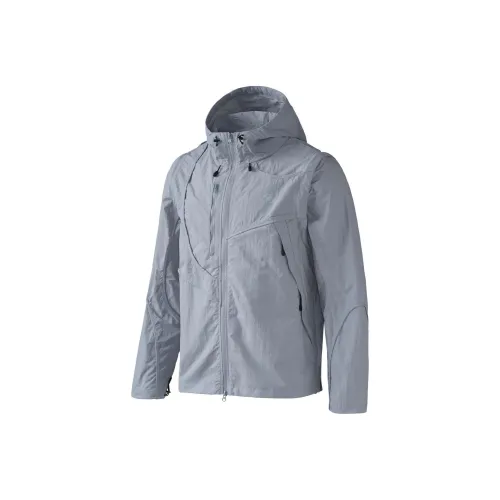 SAN SAN GEAR Куртки и Пальто Унисекс Синий Серый