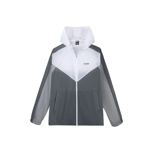 361° Life Collection Тренчкот Мужской Raw Белый Космический Серый