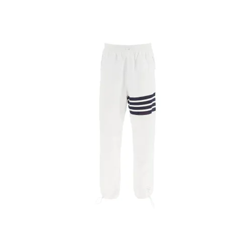 THOM BROWNE Белые Мужские Повседневные Штаны