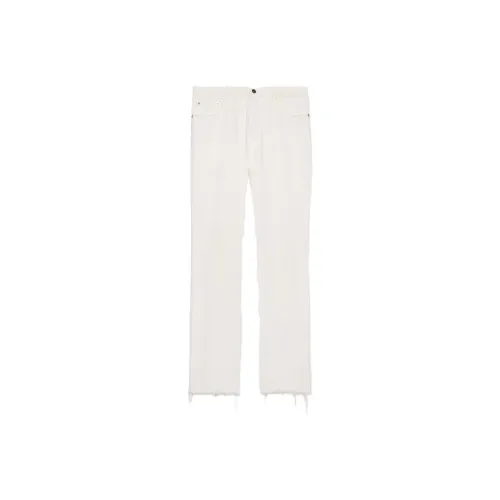 GUCCI Белый Мужской Джинсы