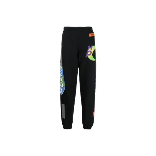 HERON PRESTON Черные Мужские Вязаные Спортивные Штаны