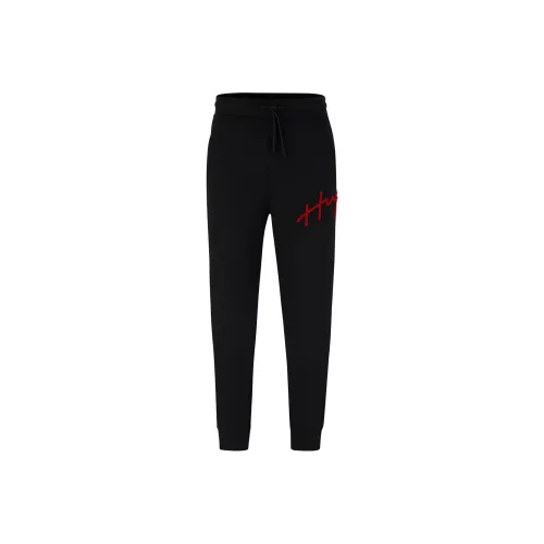 Hugo Boss FW22 Вязаные спортивные брюки мужские черные