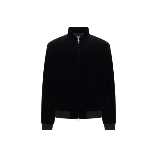 Canali Черные Мужские Куртки