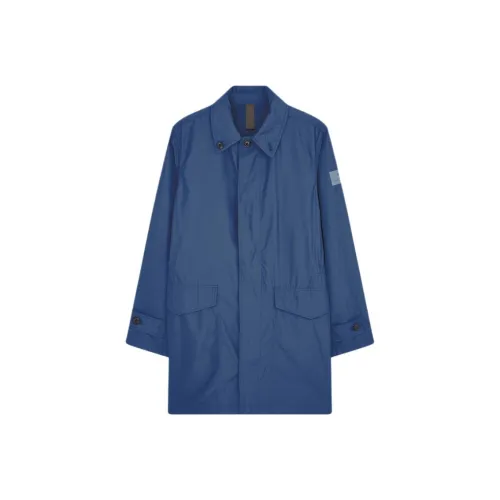 Paul Smith SS24 Тренчкот Мужской Индиго