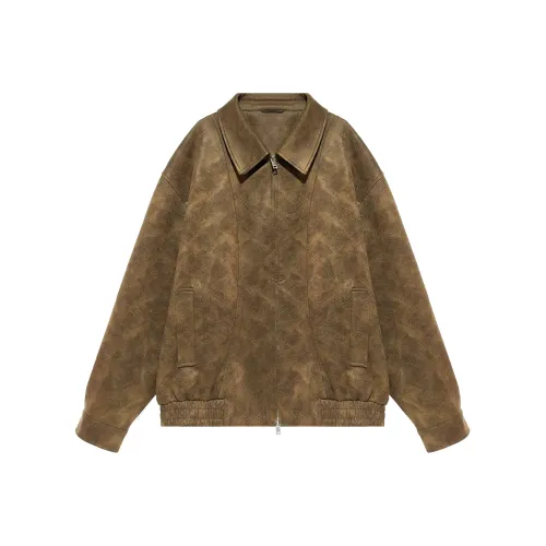 WILD LEADER Куртки Пальто Унисекс Кофе