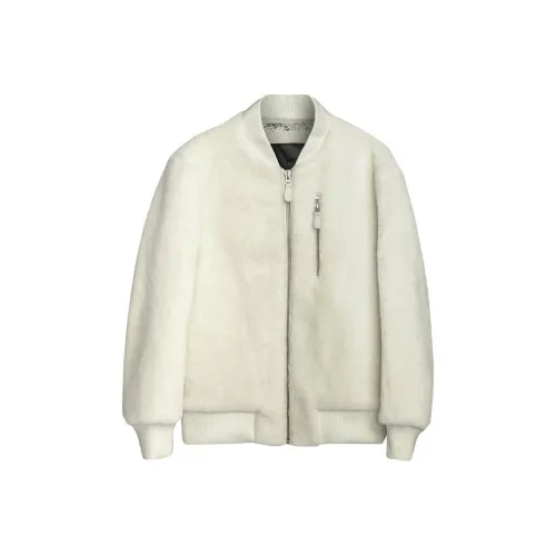 AKCLUB Куртки Пальто Унисекс Белый