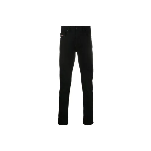 DIESEL Черные Мужские Вязаные Спортивные Штаны