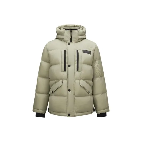 Skechers Go THERM360 ULTRAS Пуховик Мужской Laurel Дубовый Серый