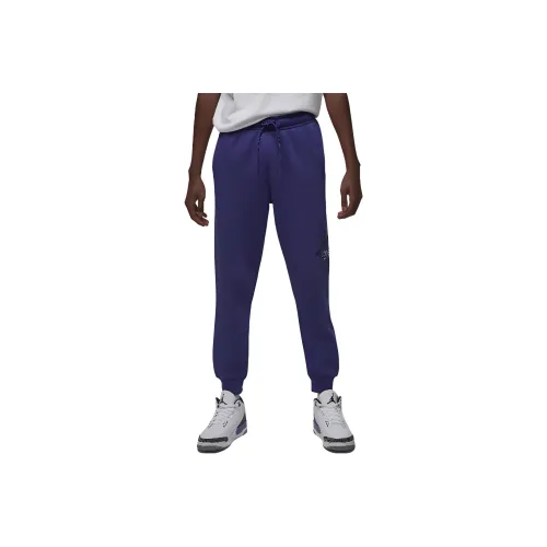 Jordan Essentials Небесно-фиолетовые мужские вязаные тренировочные брюки