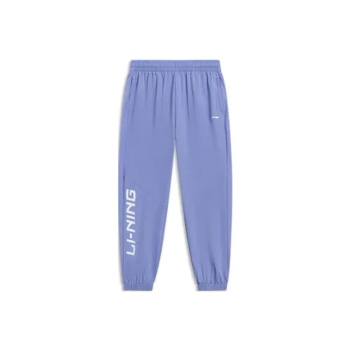 LINING Sports Trend Series Вязаные Тренировочные Штаны Мужские Butterfly Wing Синий