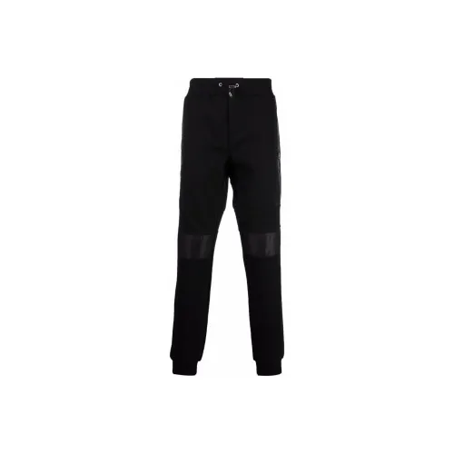 PHILIPP PLEIN Вязаные спортивные брюки мужские черные