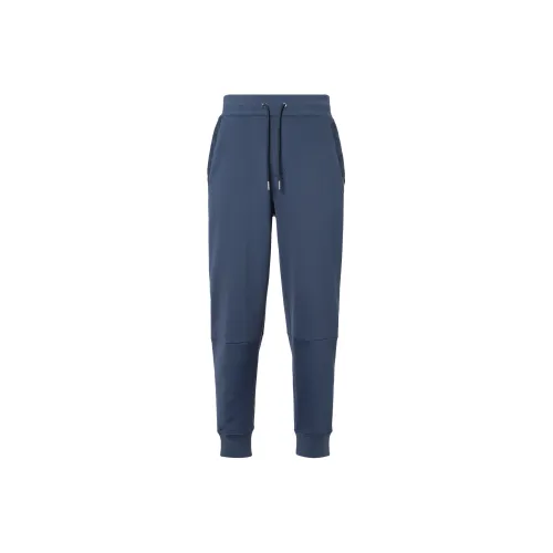 Calvin Klein Men's Blue Knit Training Pants Calvin Klein Мужские Синие Вязаные Спортивные Штаны