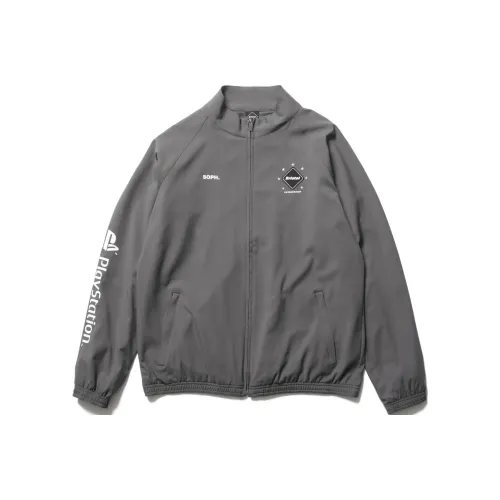 F.C Real Bristol PlayStation Co Бренд Серый Унисекс Куртки