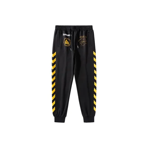 Hummel Черные Унисекс Вязаные Тренировочные Брюки