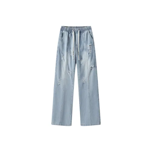 SAME FLOW Унисекс Джинсы