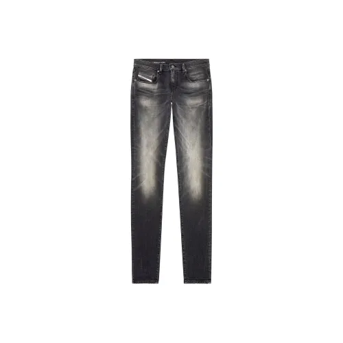 DIESEL Denim Черные Мужские Джинсы
