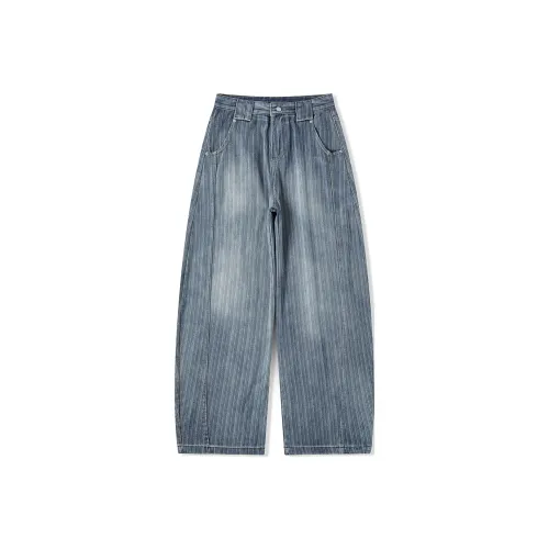 ELCORO Синие Унисекс Джинсы