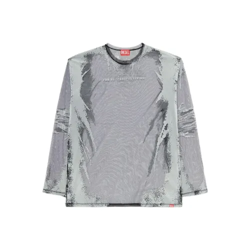 DIESEL Черная унисекс футболка