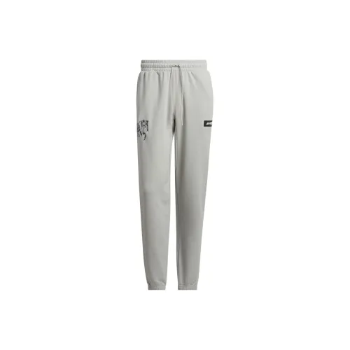 Adidas CNY Металлический Серый Мужские Вязаные Тренировочные Штаны