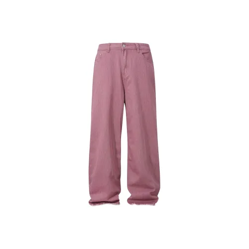 Бык Freak Розовые Унисекс Джинсы