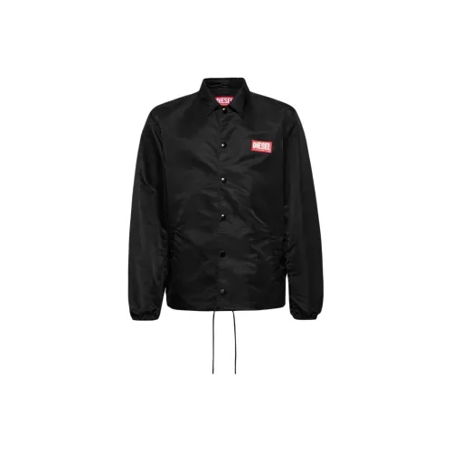 DIESEL Черные Унисекс Куртки