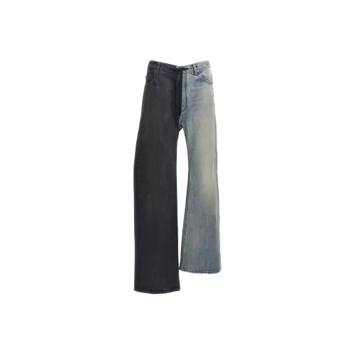 BALENCIAGA Синие Унисекс Джинсы