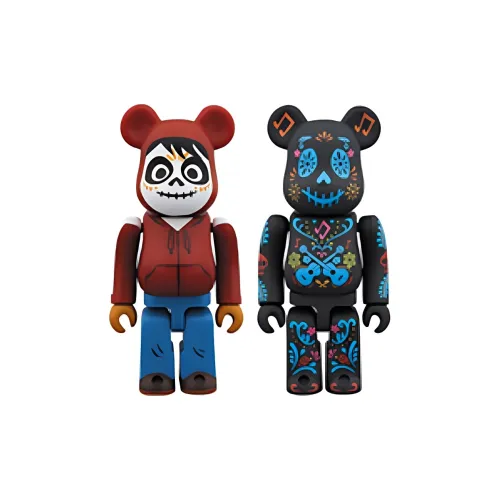 BE@RBRICK Movie Animation Dream Journey Remember ME+ Бежевая клетка 2 предмета Одежда Sets Прозрачный Слепой бокс на карточке 100%