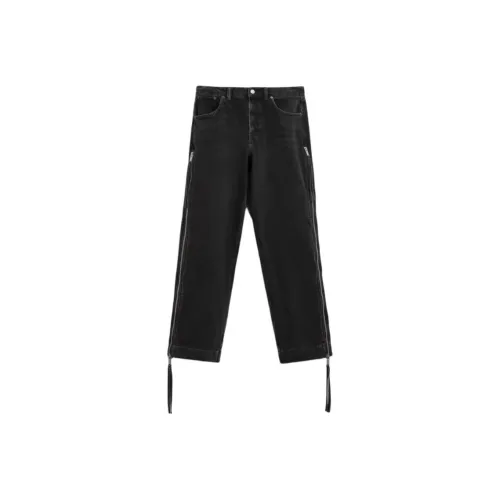 ZARA Мужские черные джинсы