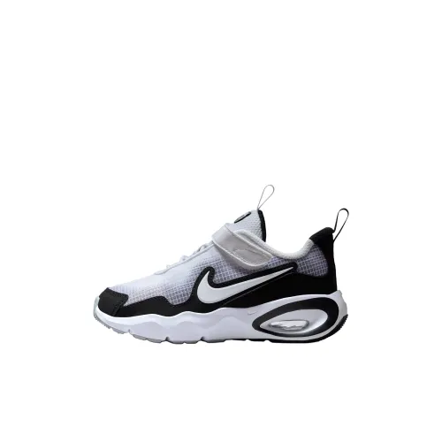 Nike Air Max Nova Abrasion Resistant Низкий Топ KIDS Lifestyle Shoes Белый Черный Волчий Серый Детские Возраст 3-7 лет