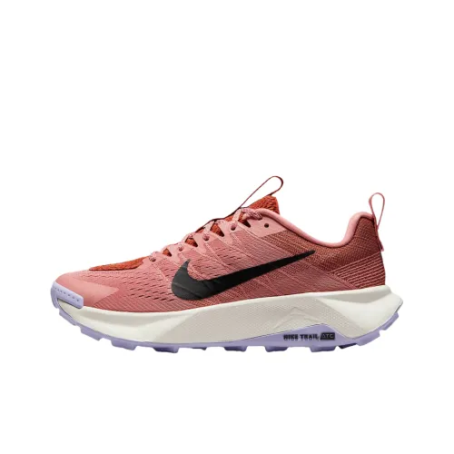 Nike Wildhorse 10 Slip-Resistant Abrasion-Resistant Low Top Беговые кроссовки Женские Красный Коричневый