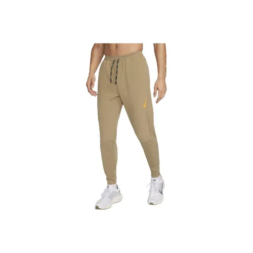 Nike Khaki Мужские Вязаные Тренировочные Штаны