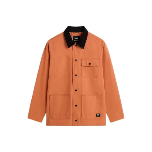 Vans Drill Chore Coat Куртка Мужская Оранжевая Красная