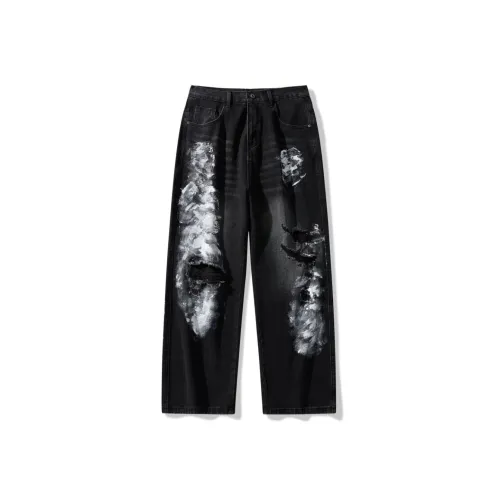 EVBD Галактический серый Унисекс Джинсы