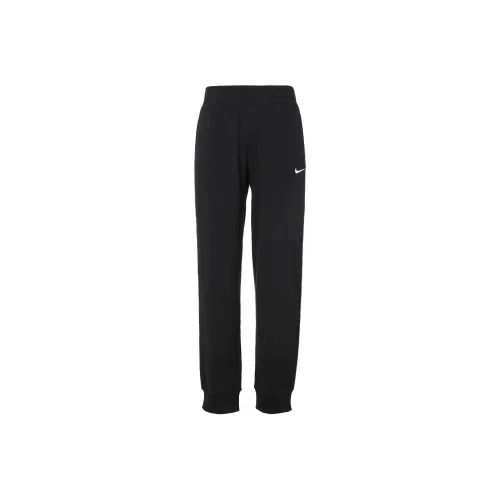 Nike Черные Мужские Вязаные Тренировочные Штаны