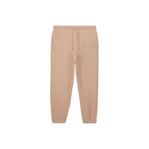 JORDAN X UNION Светло-розовые унисекс вязаные тренировочные штаны