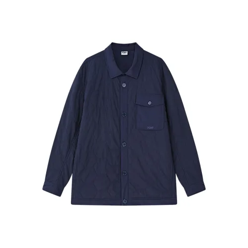 Pony Синий Мужской Пуховик