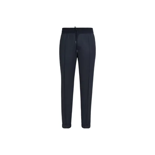 Ermenegildo Zegna Морской Синий Мужские Вязаные Спортивные Штаны