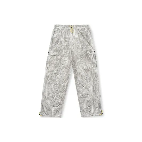 Brain Dead Прямой крой Повседневные брюки Мужские Серые