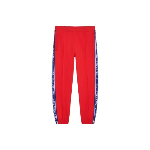 Givenchy Red Men's Knitted Training Pants Givenchy Красные Мужские Вязаные Спортивные Штаны