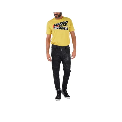 DIESEL Мужские черные джинсы