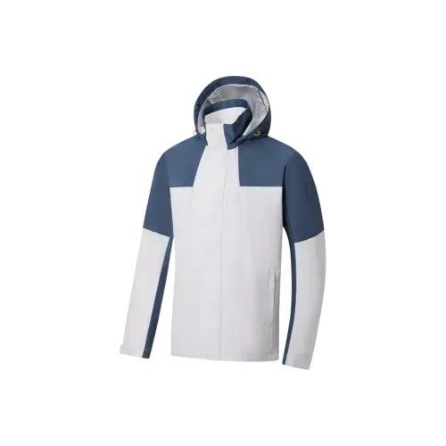 XTEP Variety Тренировки Коллекция Тренчкот Мужской Пыльно-серый Туманный Теневой синий